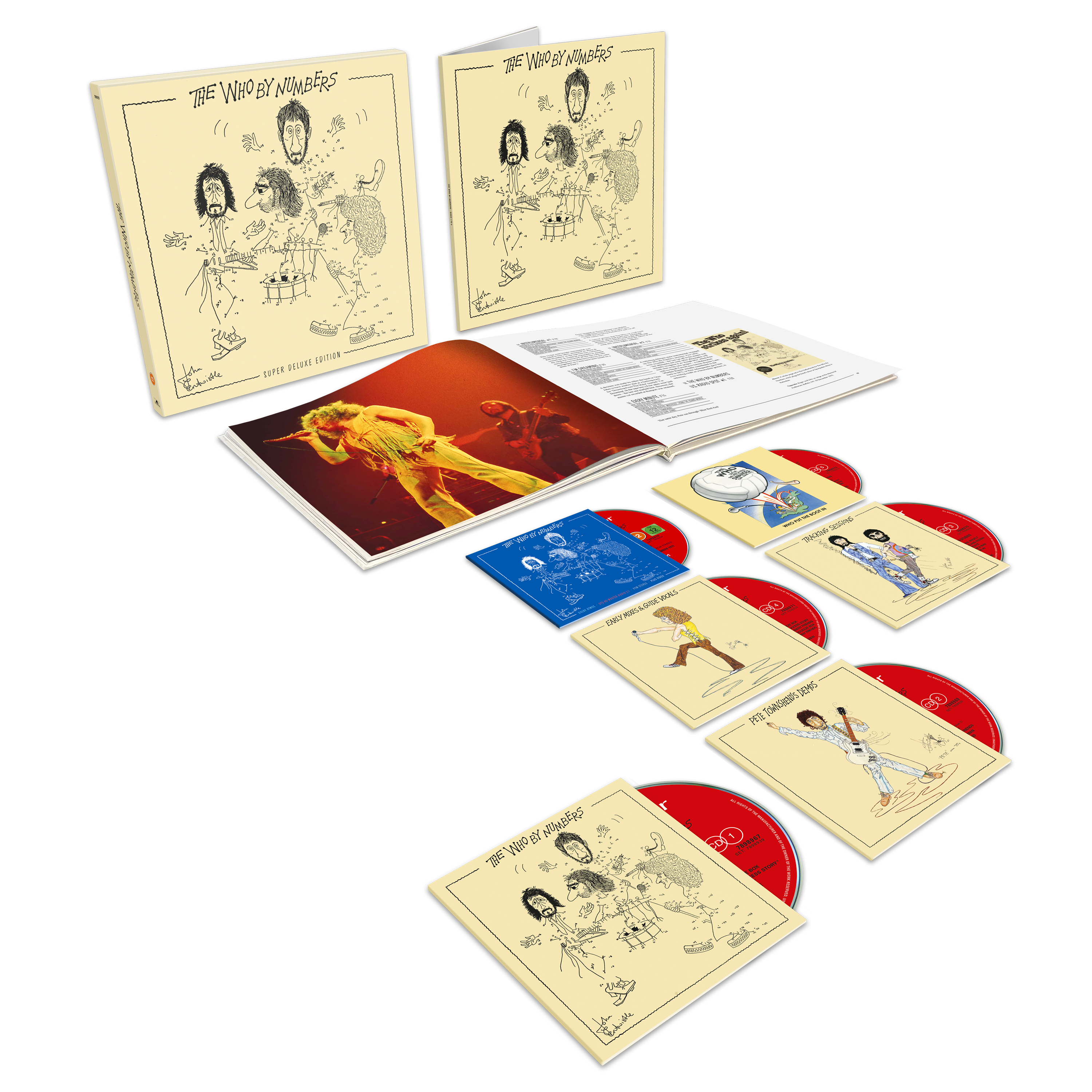 The Who By Numbers (5CD/Blu-ray Super Deluxe Edition) - The Who