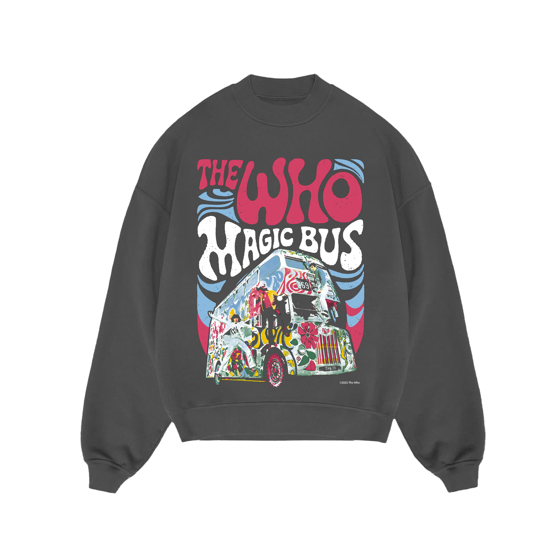 The Who Magic Bus Crewneck Front