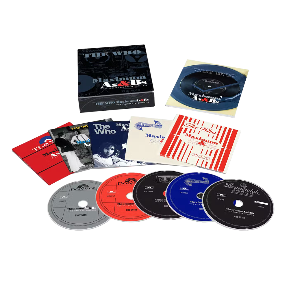 Maximum A's & B's 5CD Box Set - The Who Official Store Maximum A's & B's 5CD Box Set - The Who Official Store