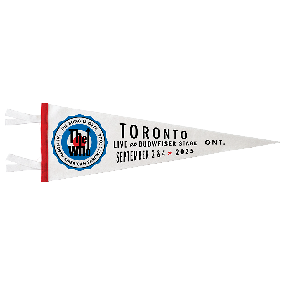 洋書 The Run to the Pennant Toronto, ON 2025 Pennant - The Who Official Store