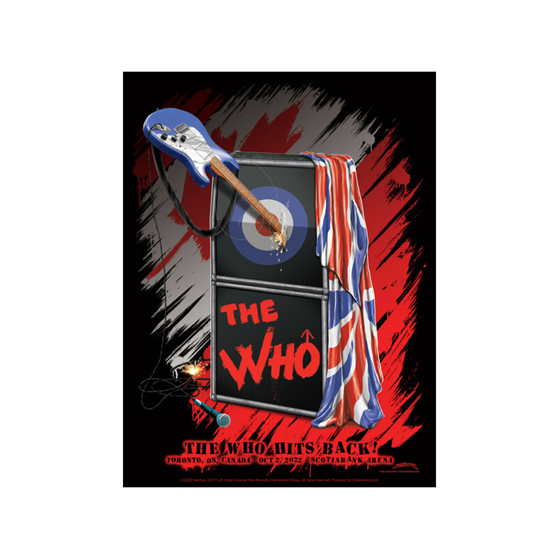THE WHO HITS BACK! Toronto Tour Poster