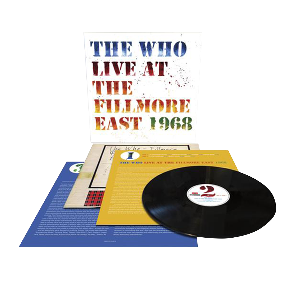 The Who Live at fillmore 1968  未開封3LP Live at the Fillmore East 3LP - The Who Official Store