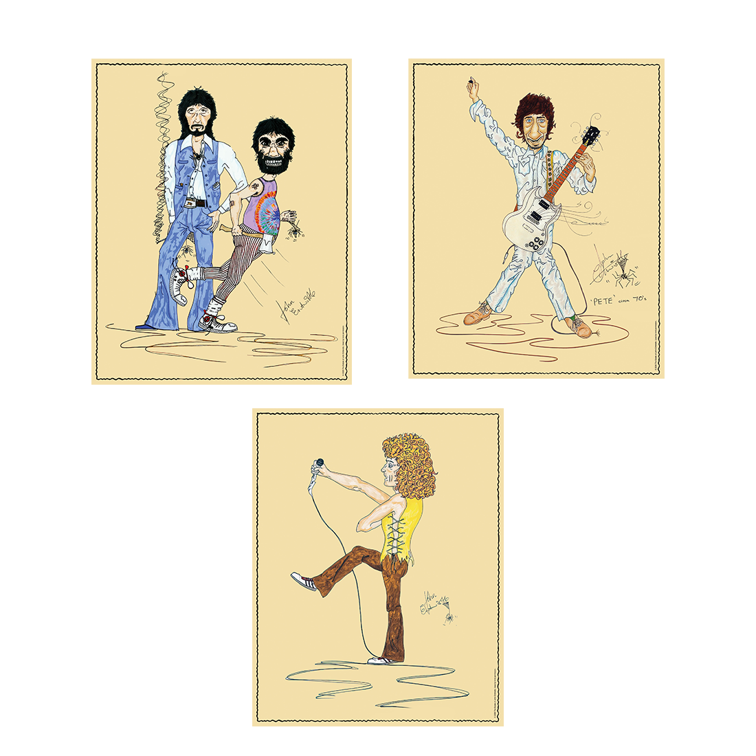 The Who By Numbers Print (3pck)