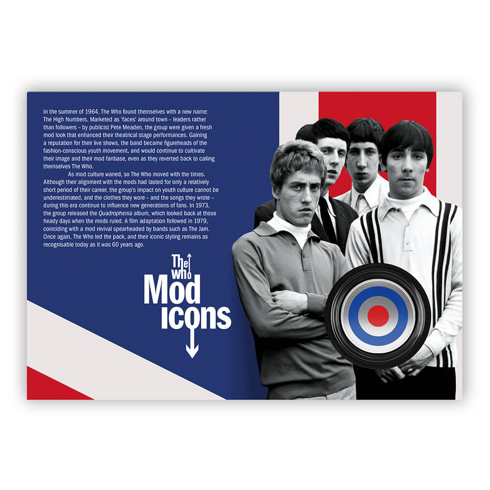 The Who Medal Cover - Mod Cons 3