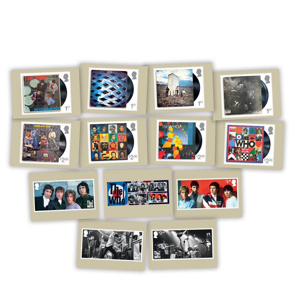 The Who Postcards