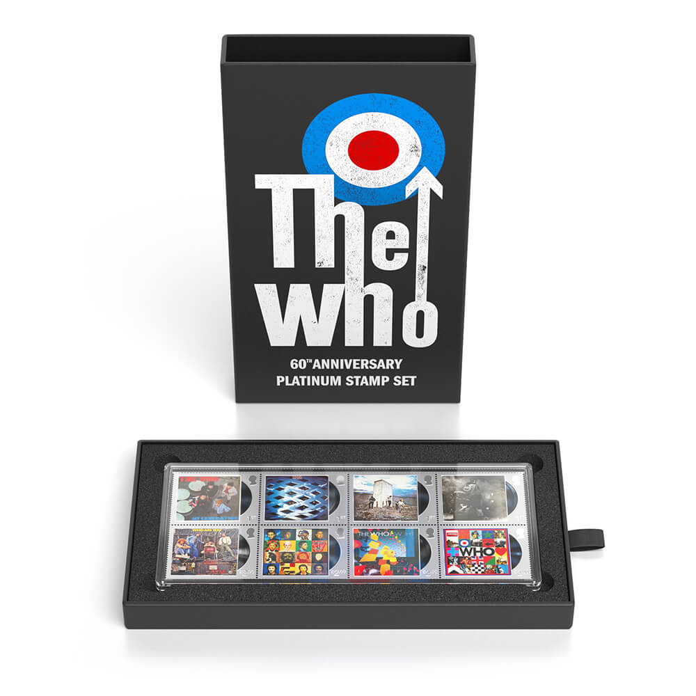 The Who Limited Edition Platinum Stamp Set 2