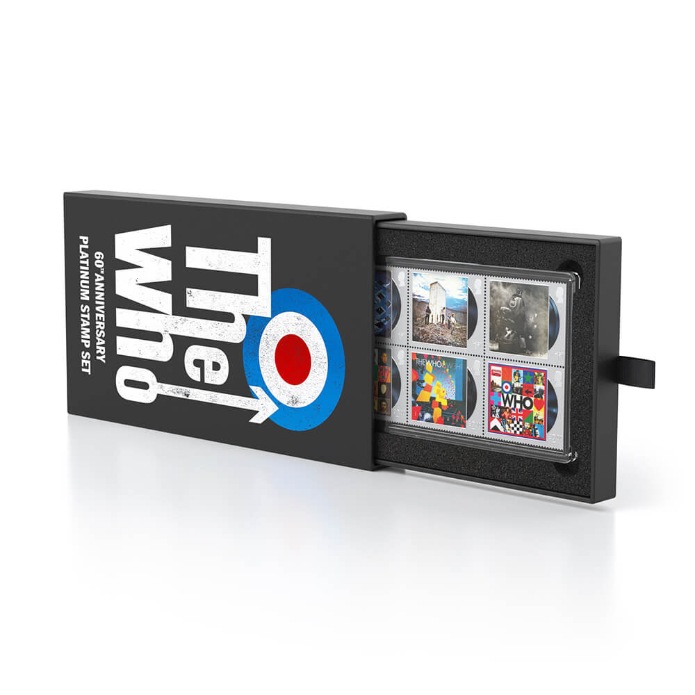 The Who Limited Edition Platinum Stamp Set 3