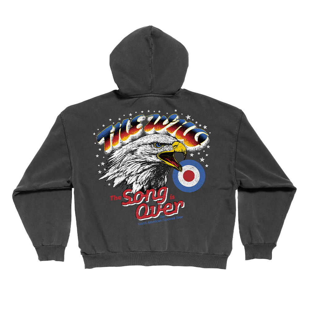 The Song is Over Zip Hoodie Back