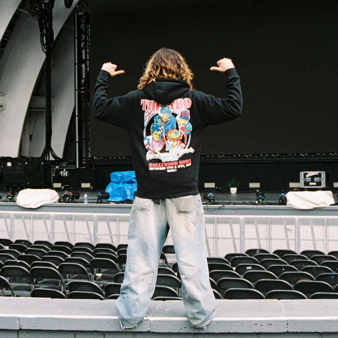 The Who x Market Studio Farewell Tour Hoodie Back