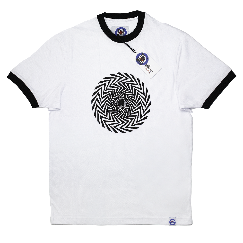 The Who x Modfather Clothing Black Spiral T-Shirt - The Who Official Store