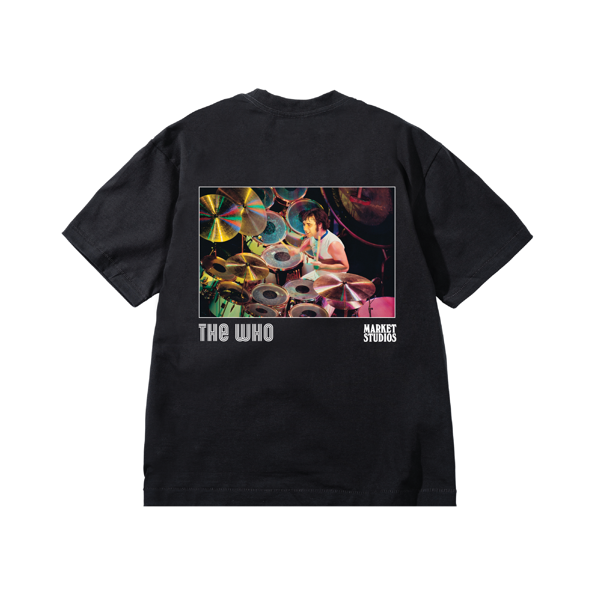 The Who x Market Studio D2C Exclusive Color Photography T-Shirt Back