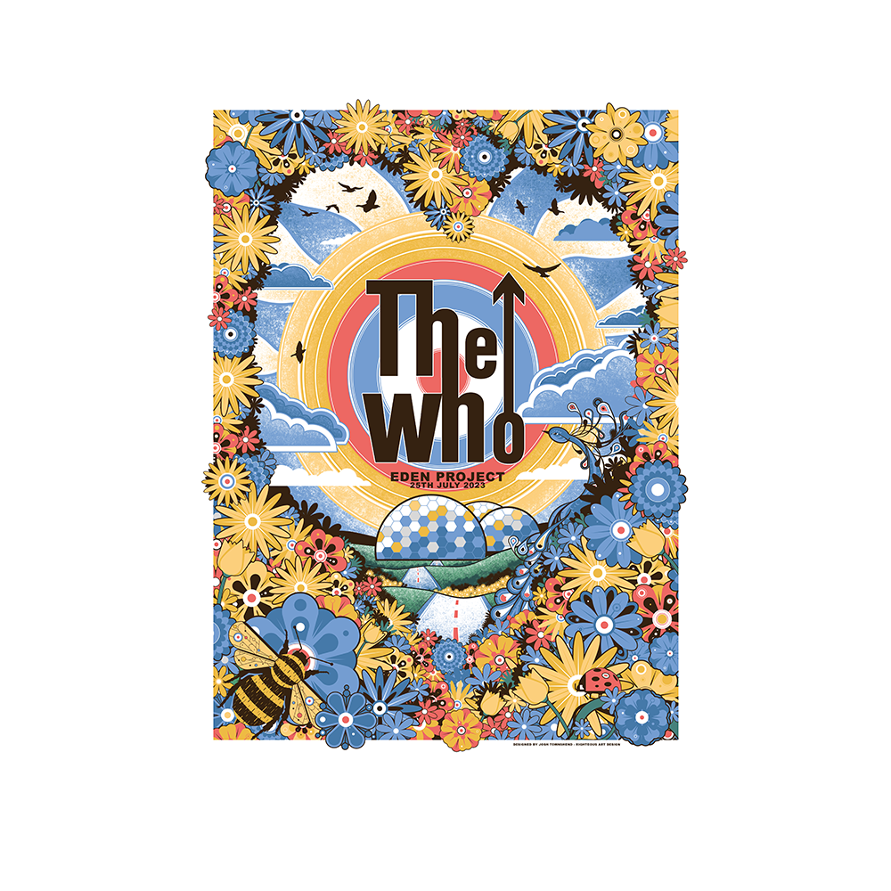 Eden Project Who's Next 2023 Poster - The Who Official Store