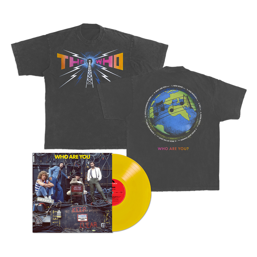 Who Are You? Limited-Edition Color LP + T-Shirt Fan Pack