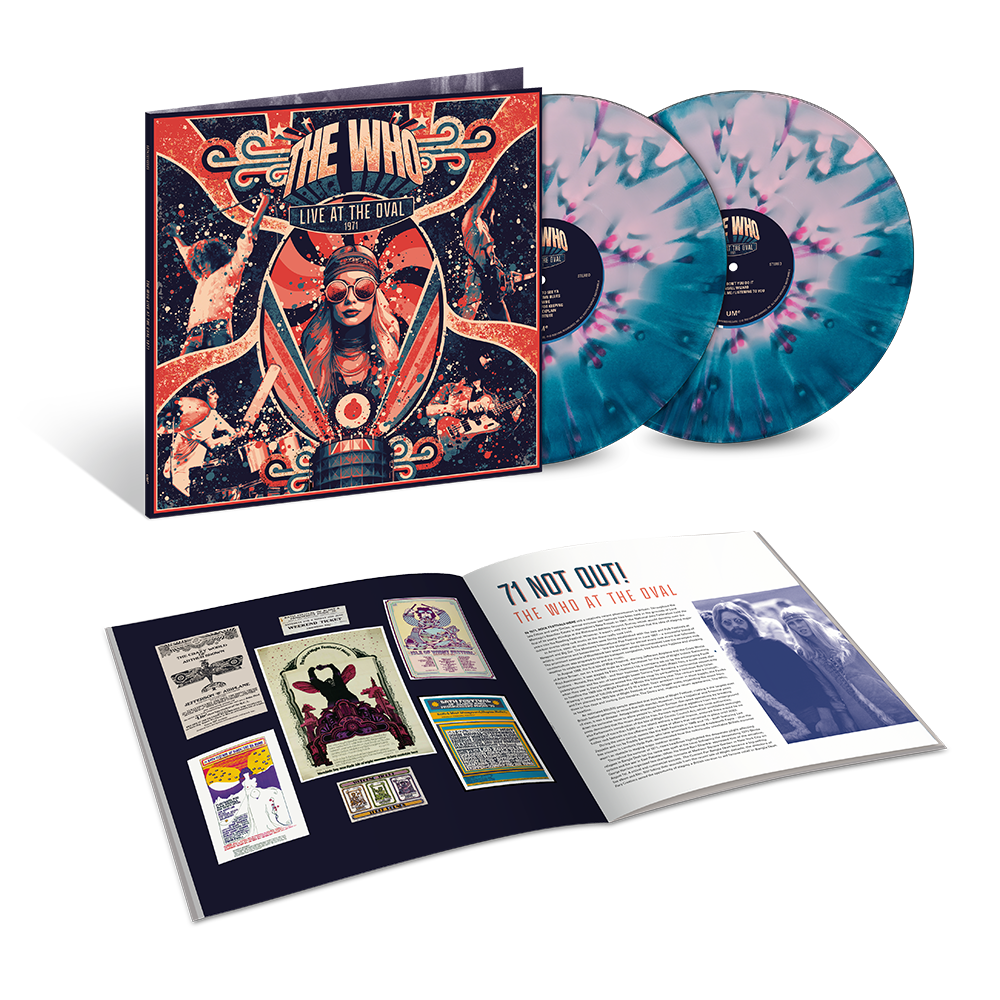 Live at the Oval 1971 Limited Edition Splatter Colored 2LP