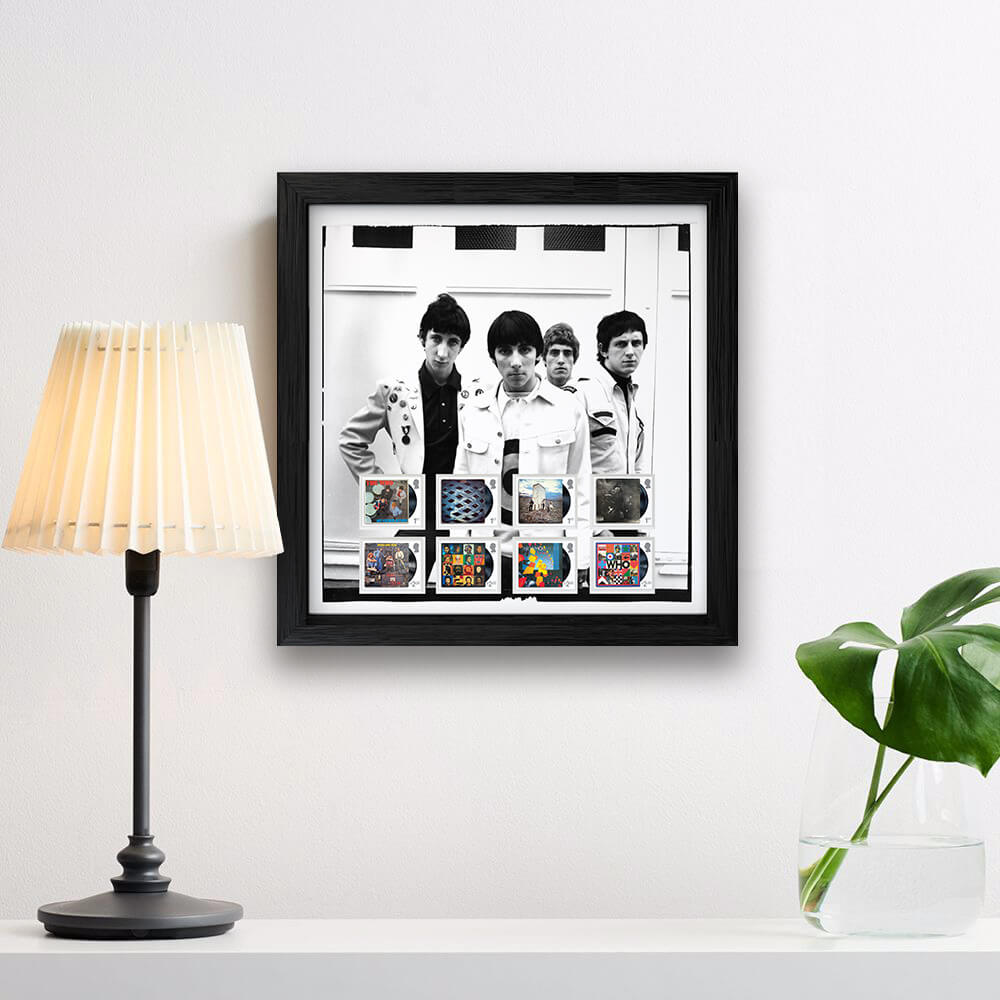 The Who Framed Stamp Set Display