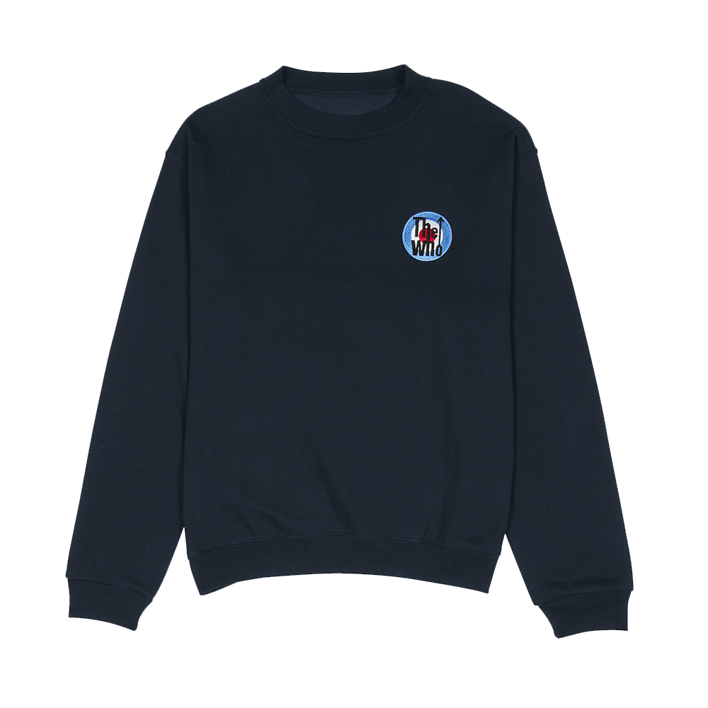 The Who Target Navy Crewneck Front 