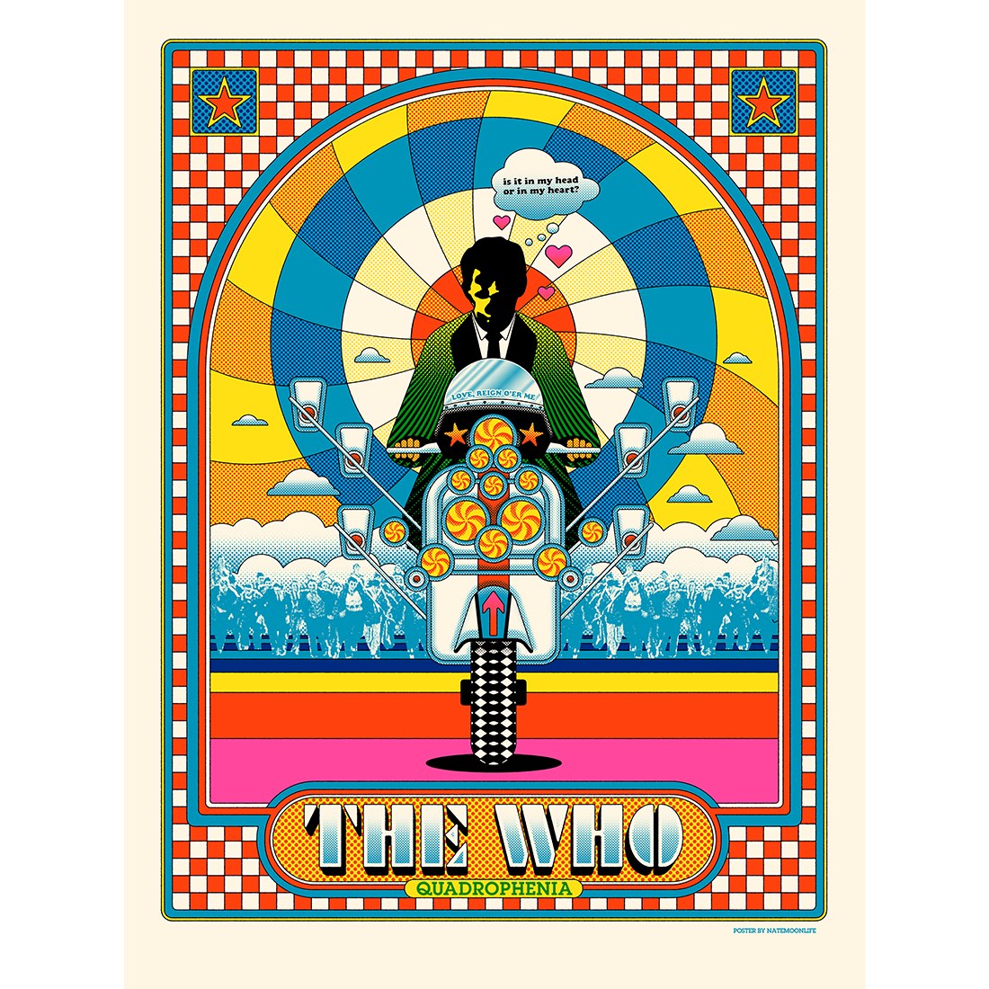 1973 Quadropehnia Poster