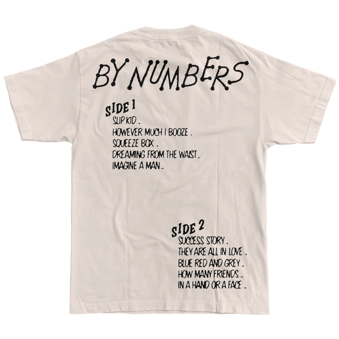 The Who by Numbers Off White T-Shirt B
