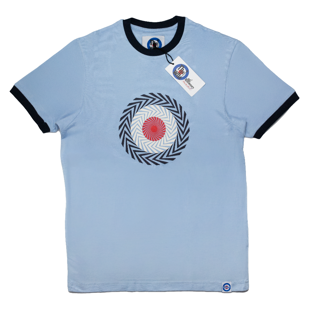 The Who x Modfather Clothing Spiral Target T-Shirt