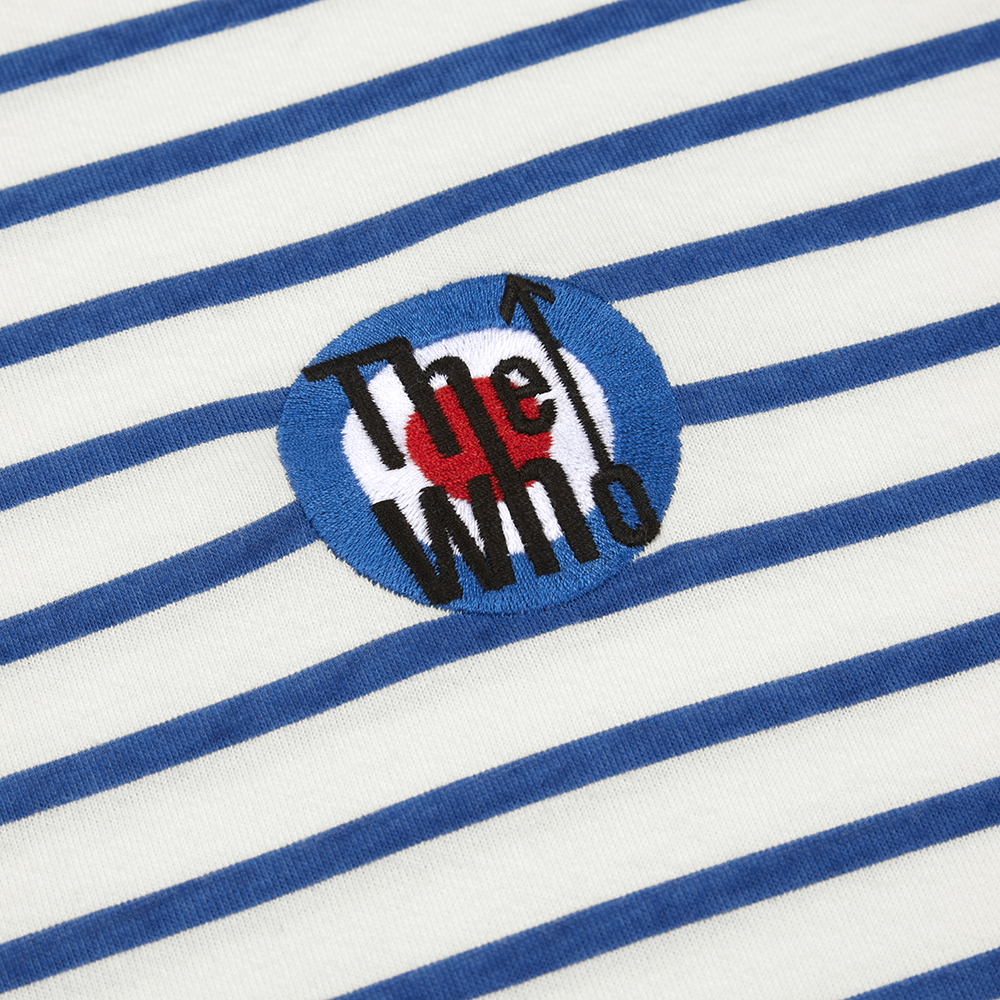 The Who Breton Stripe Target T-Shirt Front Detail 2 