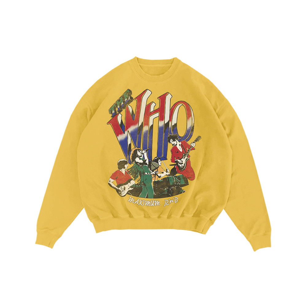 The Who Maximum RnB Crewneck – The Who Official Store