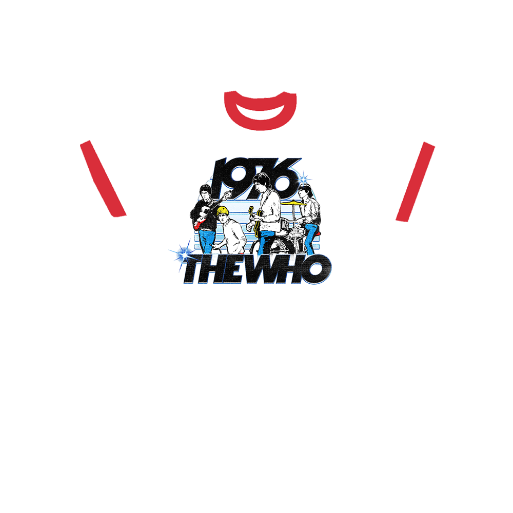 The Who 1976 Ringer T-Shirt