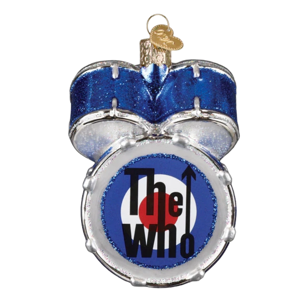 The Who Drum Set Ornament