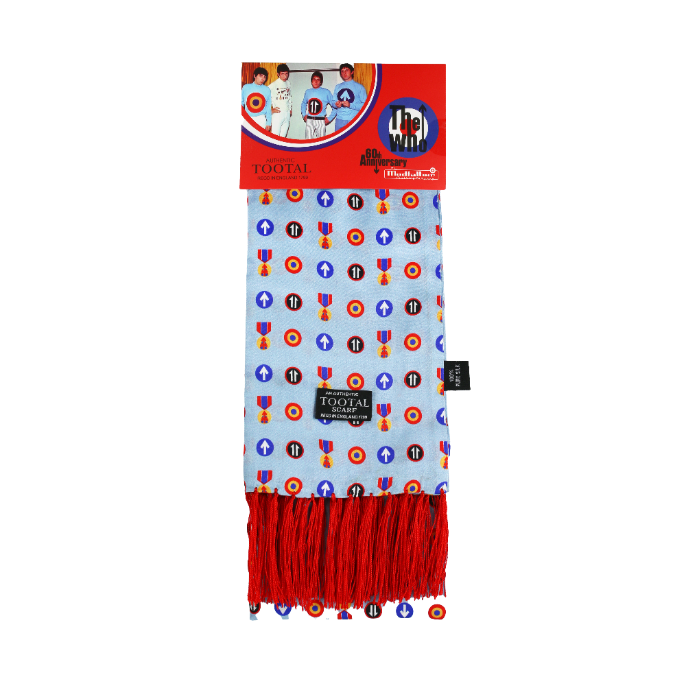 The Who x Modfather Clothing Tootal Silk Symbols Scarf - The Who ...