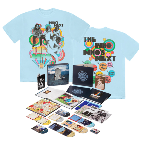 Who's Next Super Deluxe Edition 10CD/Blu Ray + Light Blue T-Shirt