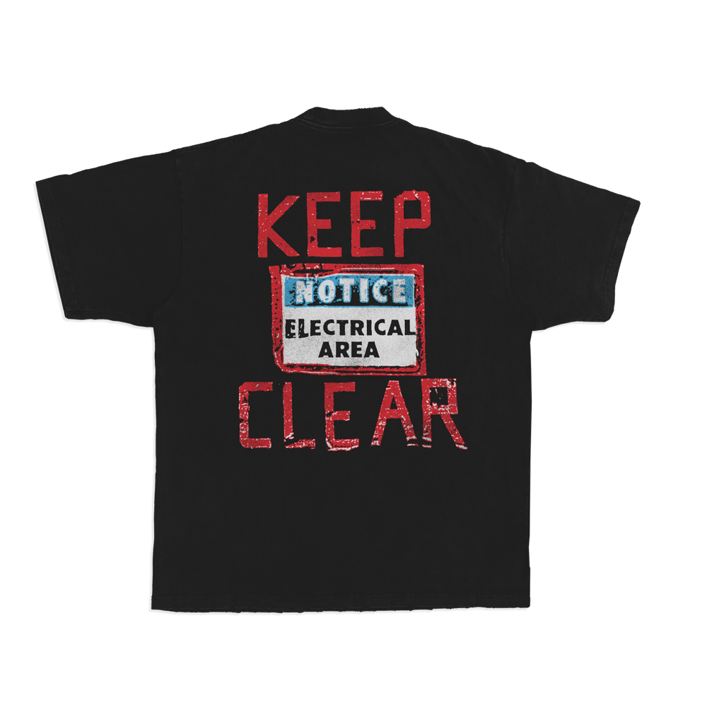 Who Are You? Keep Clear T-Shirt Back