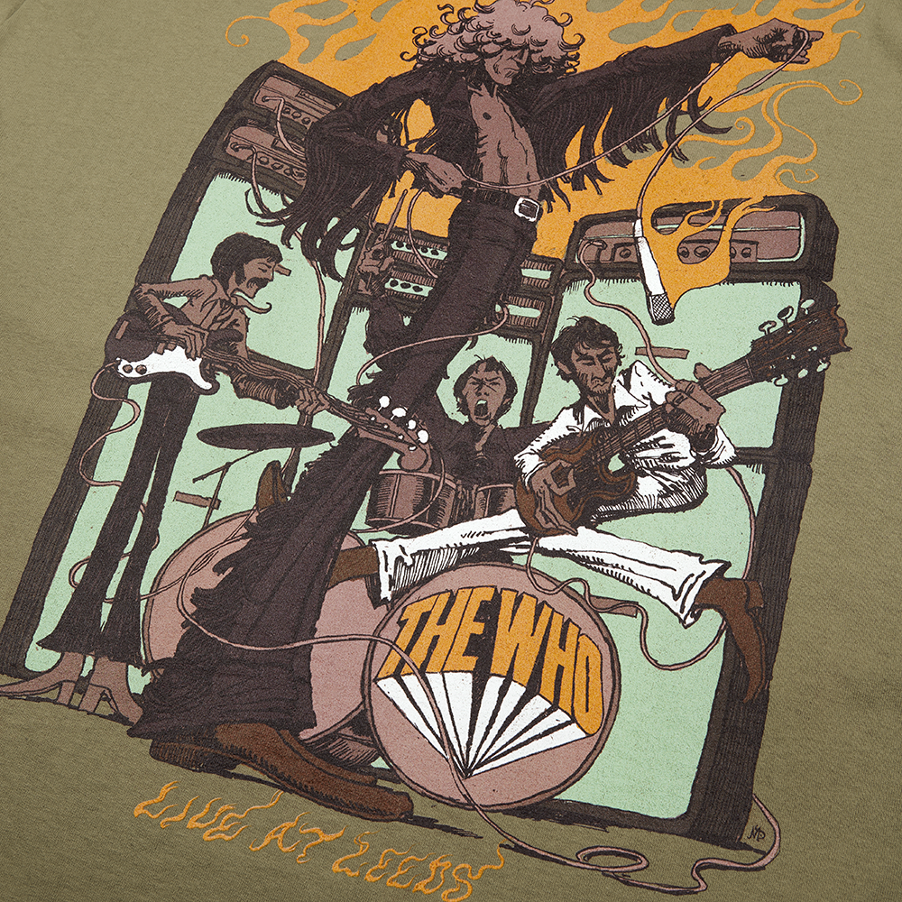 1970 The Who Live at Leeds T-Shirt Graphic