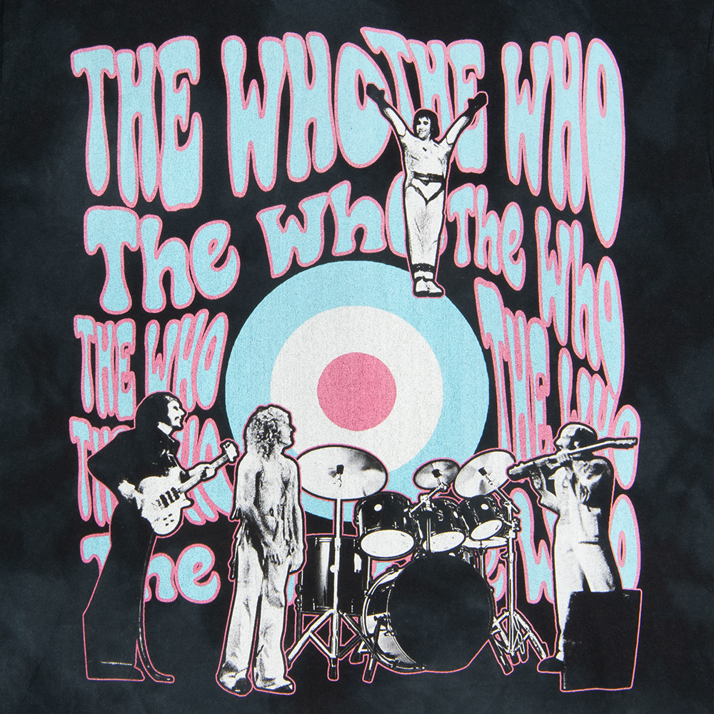 The Who Repeat T-Shirt Detail