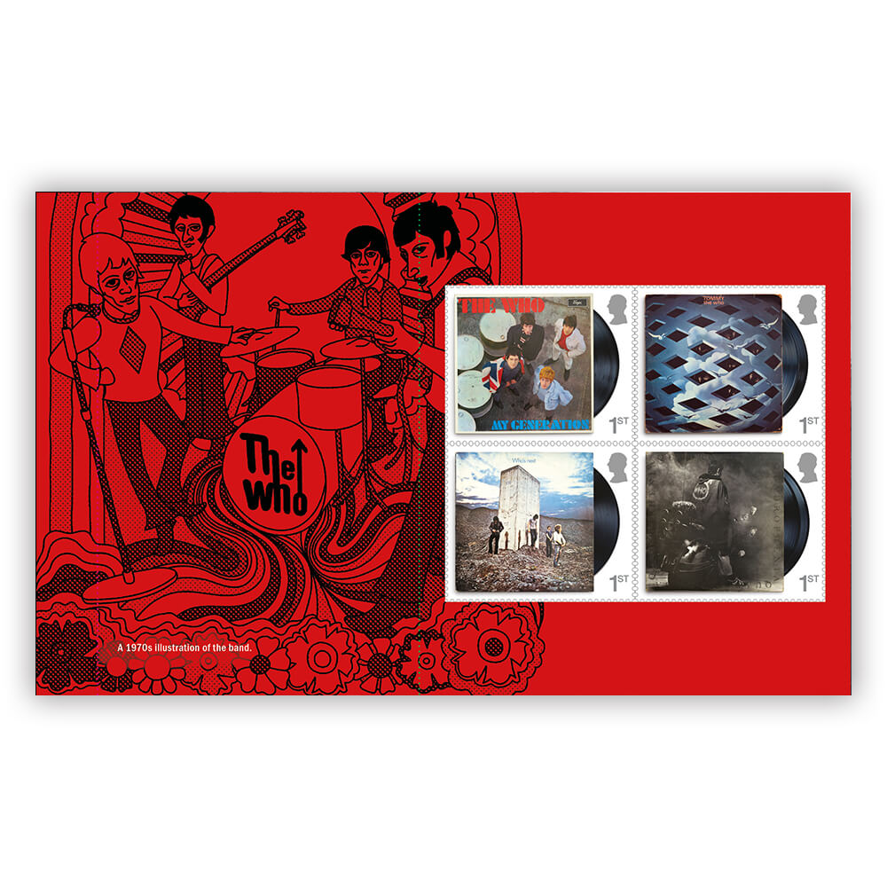 The Who Limited Edition Prestige Stamp Book 7