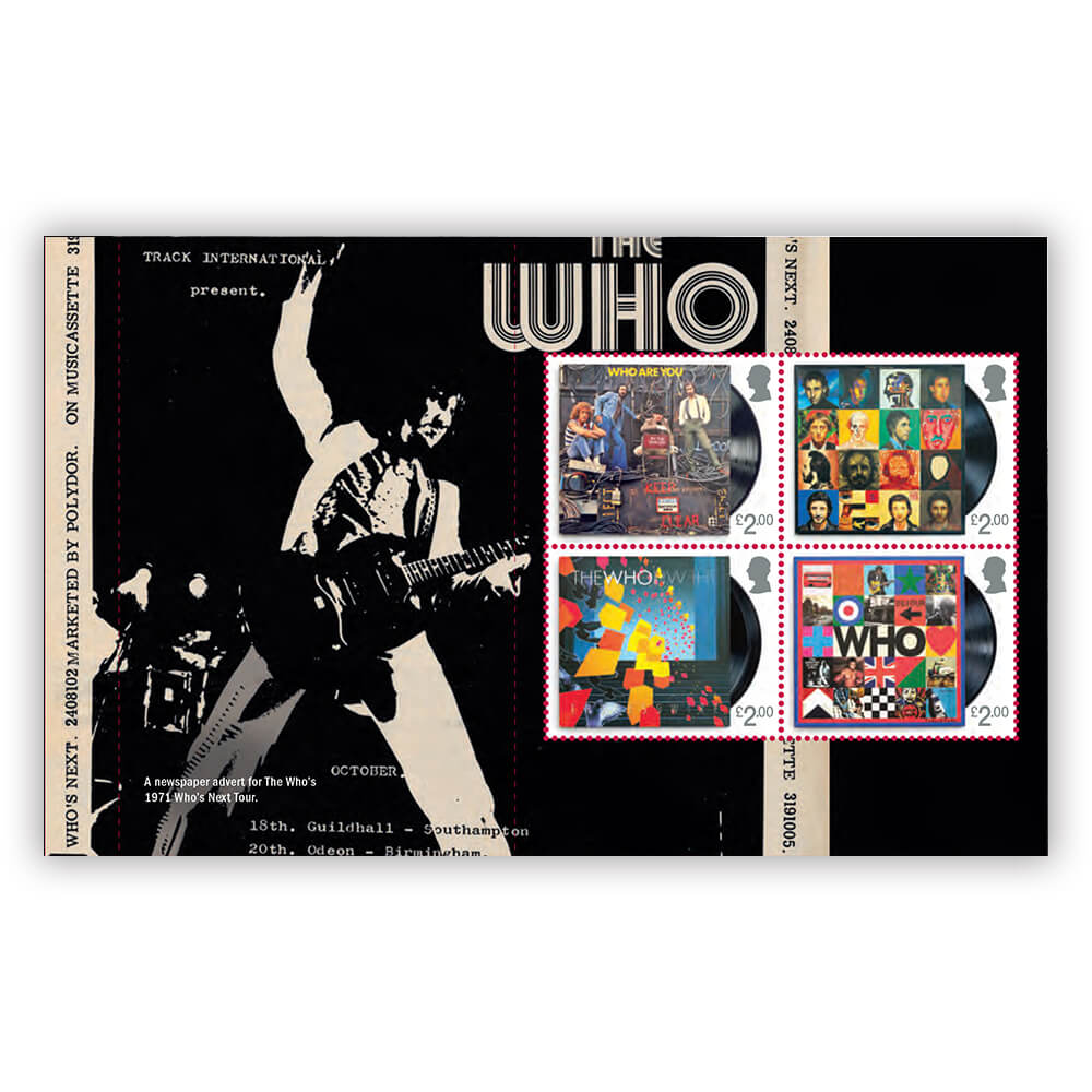 The Who Limited Edition Prestige Stamp Book 9