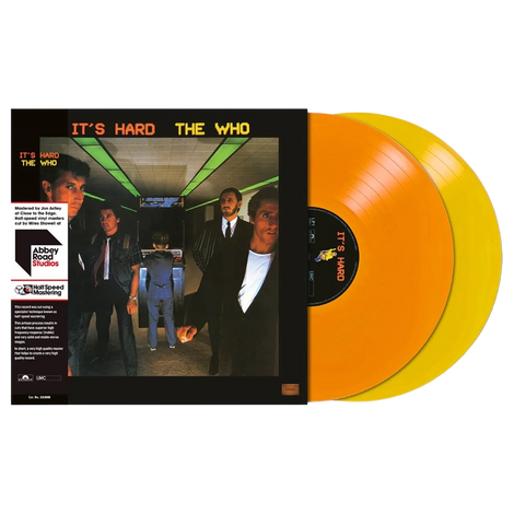It's Hard: 40th Anniversary Orange/Yellow 2LP Cover