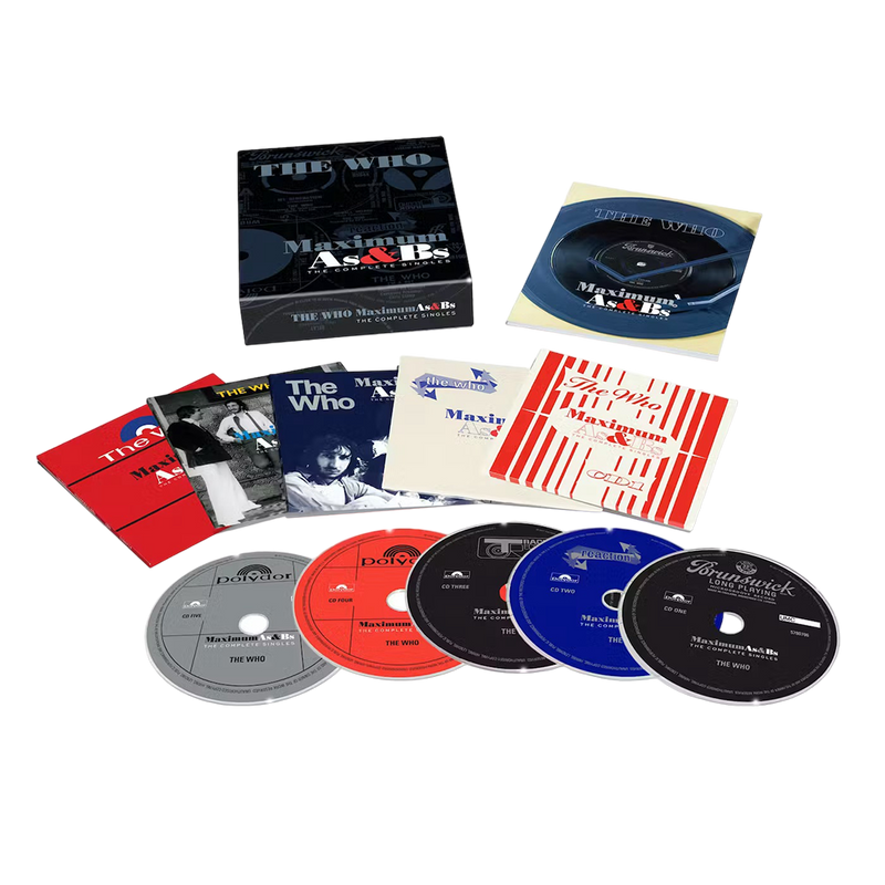 Maximum Set Cover Maximum A's & B's 5CD Box Set - The Who Official Store