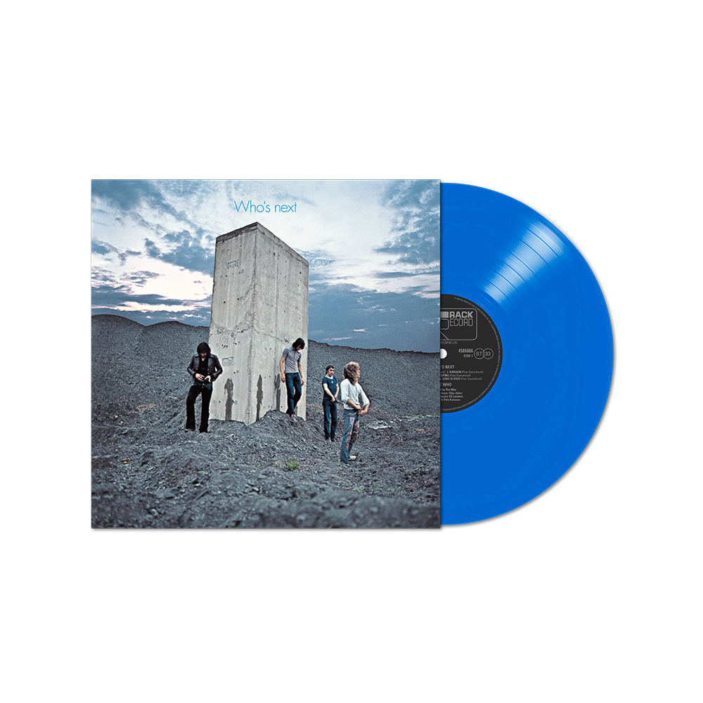 Who's Next - Remastered Original Album - Premium Tip-On Jacket & Transparent Blue Limited Edition LP