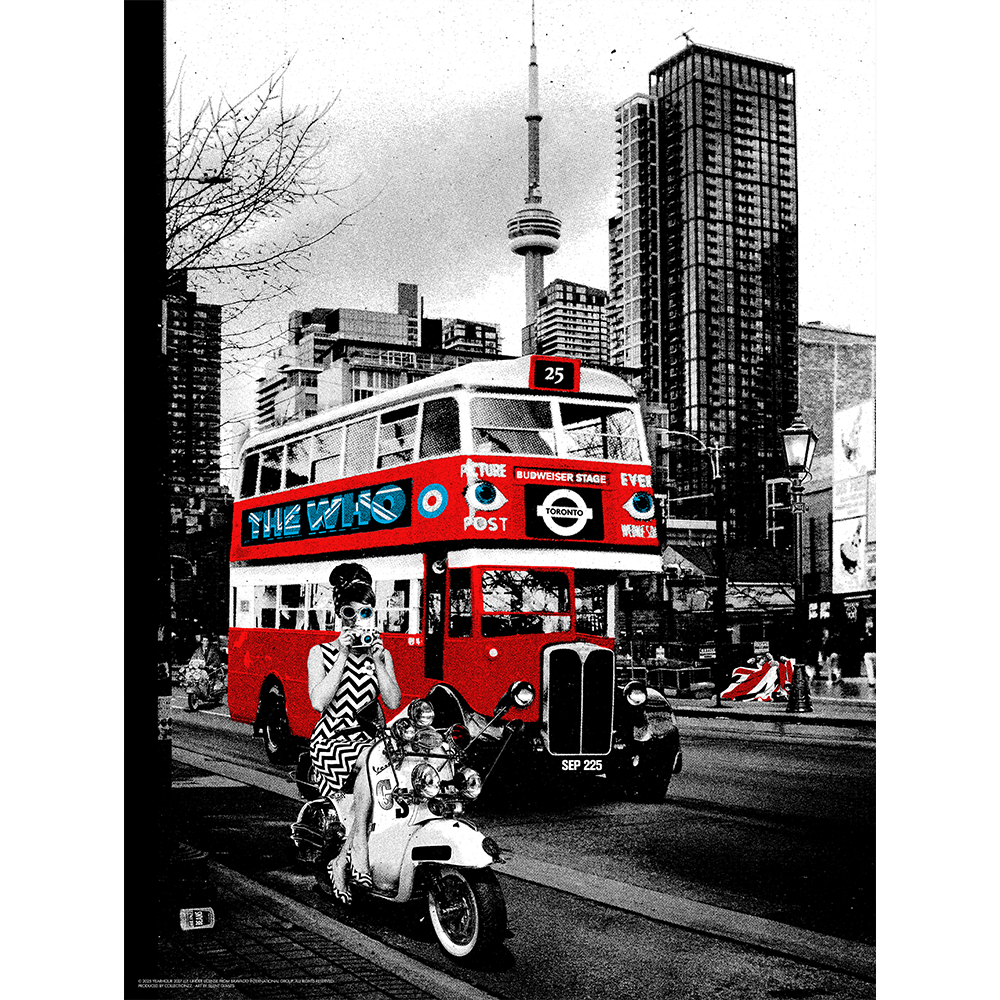 Limited Edition Toronto, ON 2025 Night 1 Poster