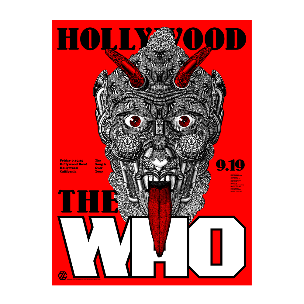 Limited Edition Los Angeles, CA 2025 Night 2 Poster