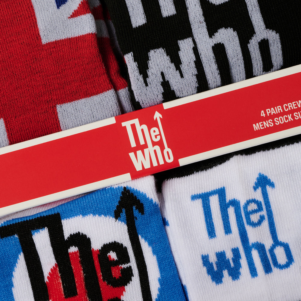 The Who Crew Socks Detail