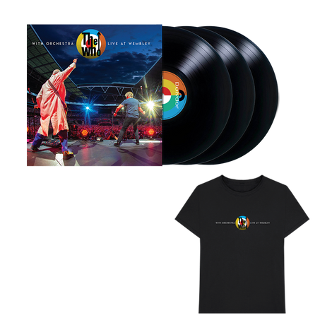 The Who With Orchestra Live at Wembley 3LP Black + T-Shirt