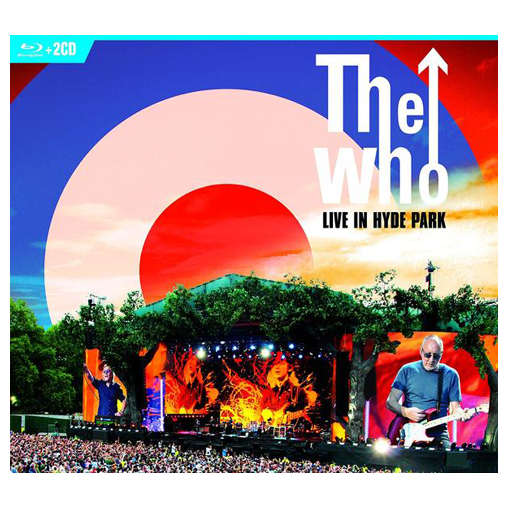 Live In Hyde Park 2 CD/Blu-Ray Combo – The Who Official Store