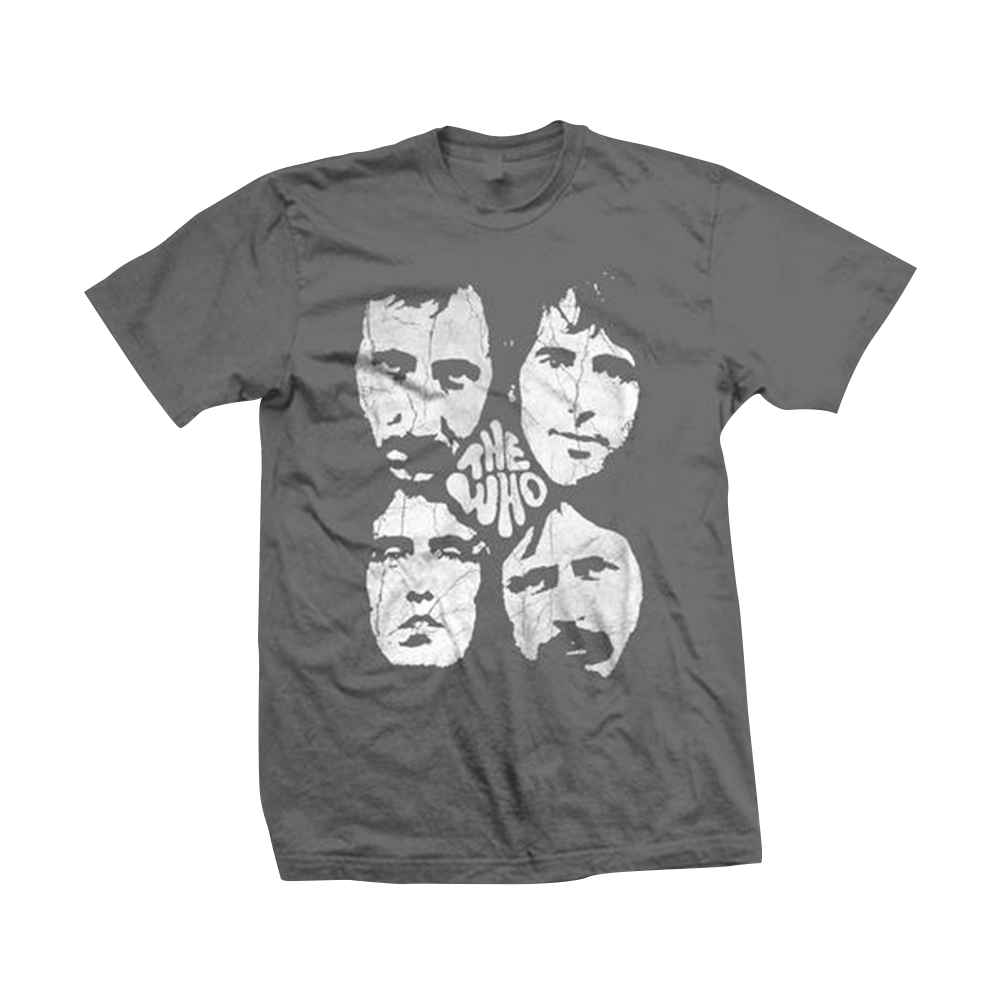 The Who Distressed Four Faces T-Shirt