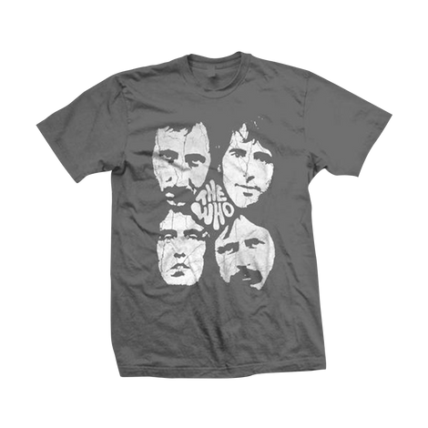 The Who Distressed Four Faces T-Shirt