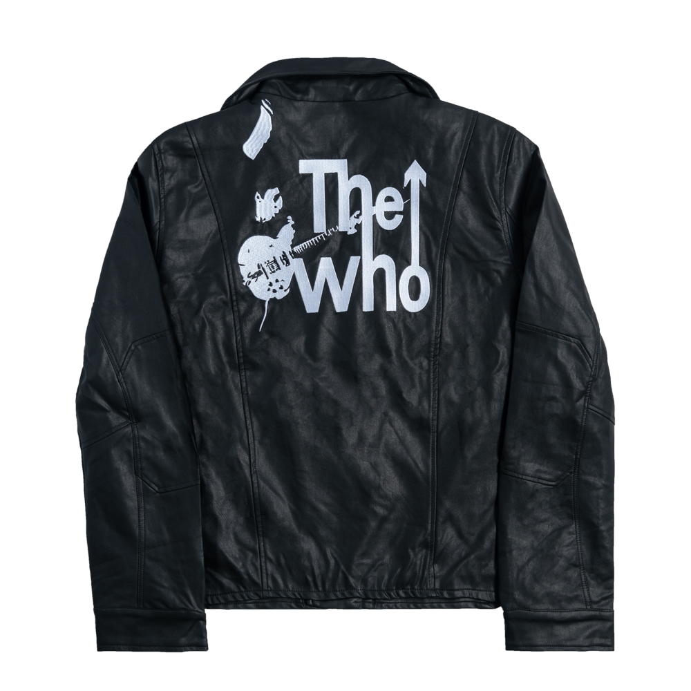 The Who Faux Leather Jacket
