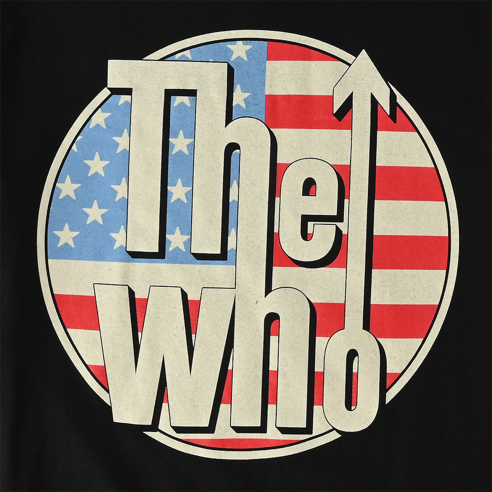 American Flag Logo T-Shirt The Who Official Store