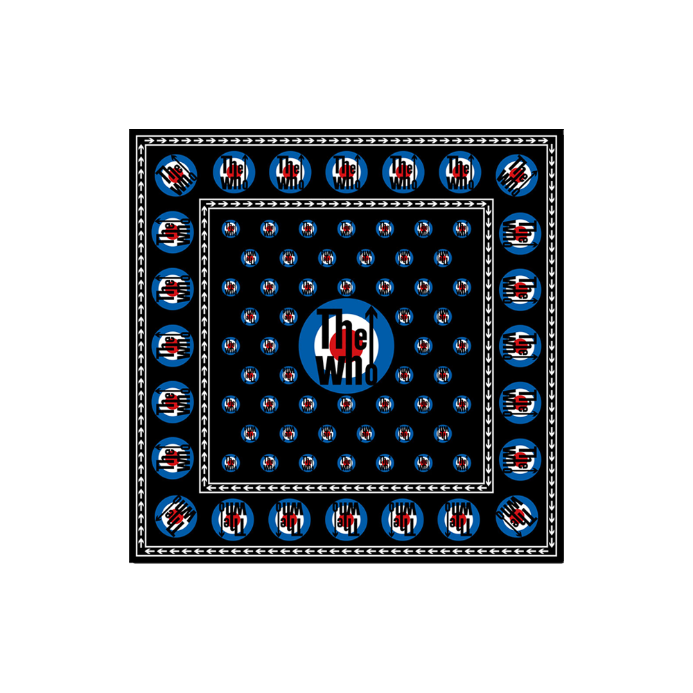 Target Logo Bandana The Who Official Store