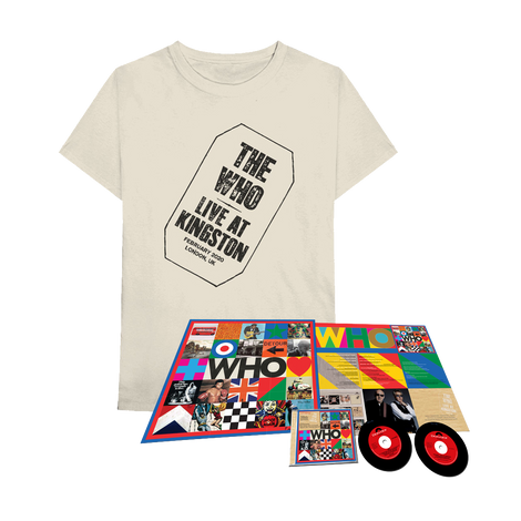 WHO Deluxe CD w/ Live at Kingston + T-Shirt Bundle