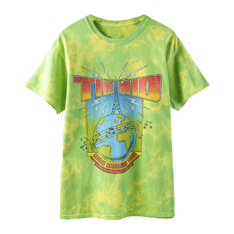 North American Tour Tye Dye T-Shirt
