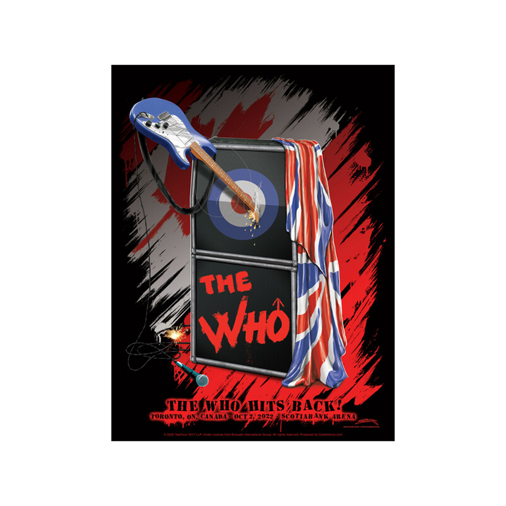 THE WHO HITS BACK! Toronto Tour Poster